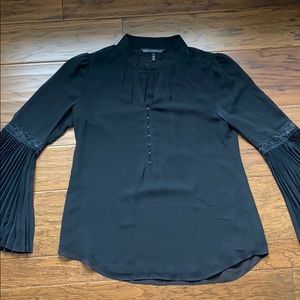 White House black market long sleeve blouse sz 8